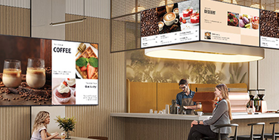 Commercial-grade digital display network powered by proprietary software